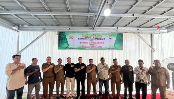 Estafet Kepemimpinan Berganti, IPDA Joni Saputra Resmi Pimpin Polsek Rambah Hil