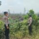 Polsek Dumai Timur Sisir Tanjung Palas Cegah Karhutla Sejak Dini