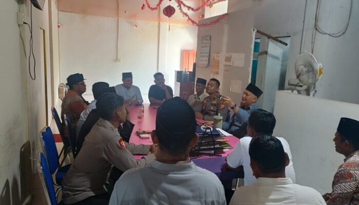 Polsek Rambah Hilir Cermati Dinamika Kamtibmas di Desa Sejati