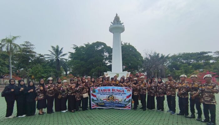 HUT ke-48 FKPPI, Pengurus Riau Tabur Bunga dan Teguhkan Semangat Bela Negara
