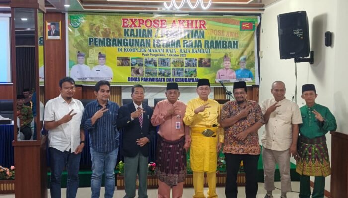 Kajian Tuntas, Pemkab Rohul Mantapkan Arah Pembangunan Istana Raja Rambah