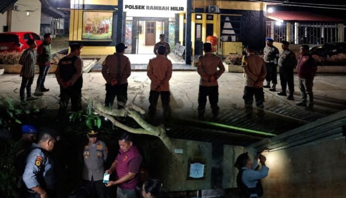 Persempit Ruang Gerak Narkoba, Polsek Rambah Hilir Sisir Tiga Warung di Desa Rambah