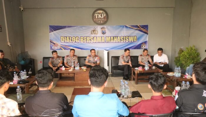 Ngopi Bareng Mahasiswa, Kapolres Madiun Buka Ruang Aspirasi dan Dialog Kamtibmas