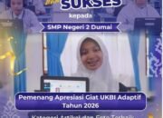 SMPN 2 Dumai Harumkan Riau Lewat Prestasi UKBI 2026